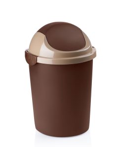 سلة مهملات دائرية