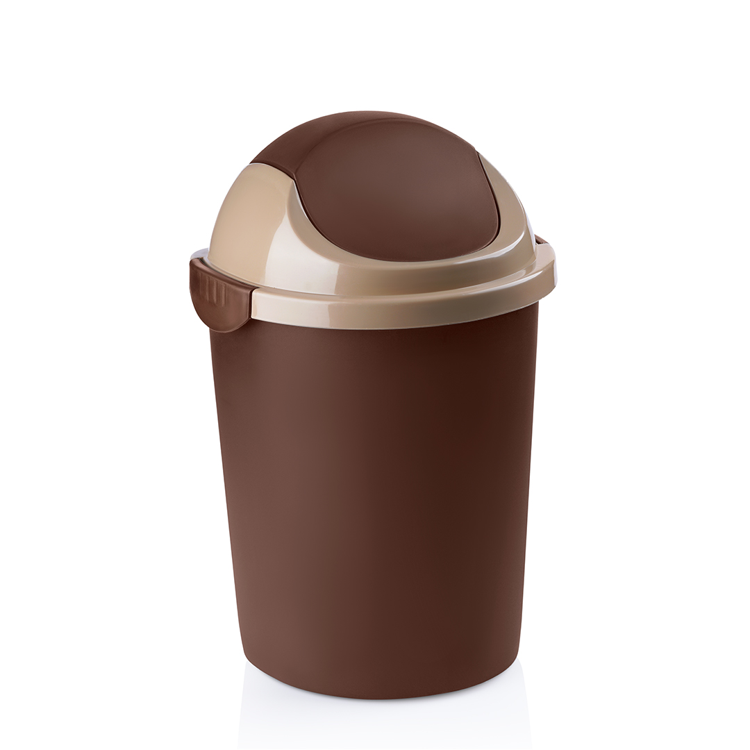 سلة مهملات دائرية