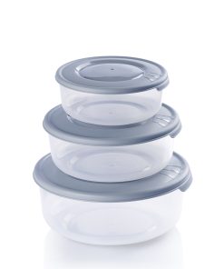 علبة تخزين طعام دائرية