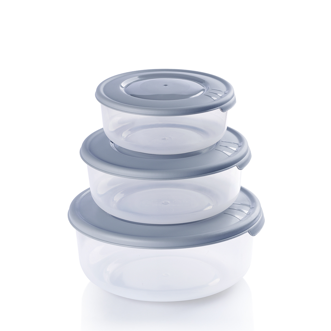 علبة تخزين طعام دائرية