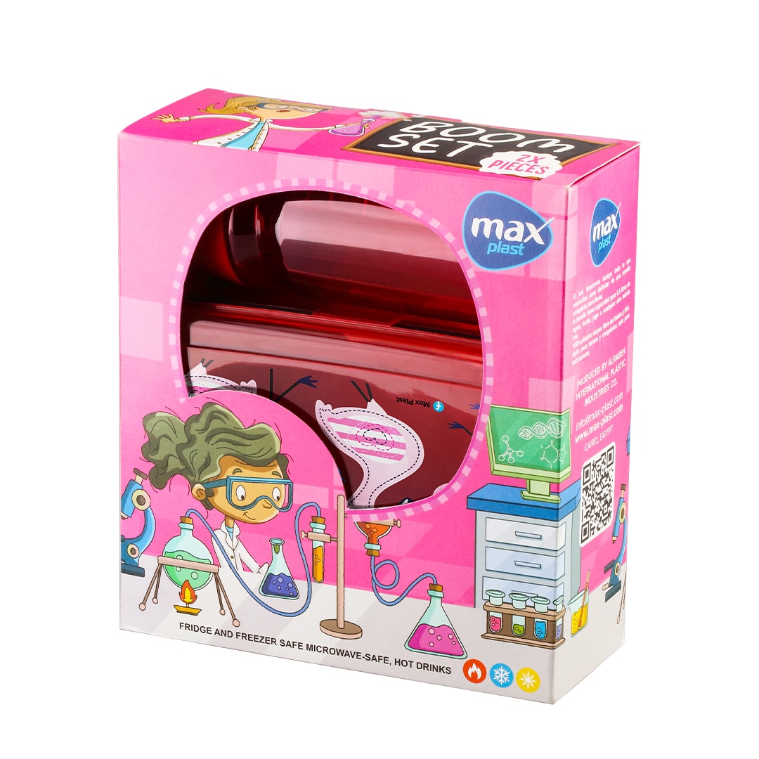 طقم بوم لانش بوكس+ زجاجة مياه - الصورة 9