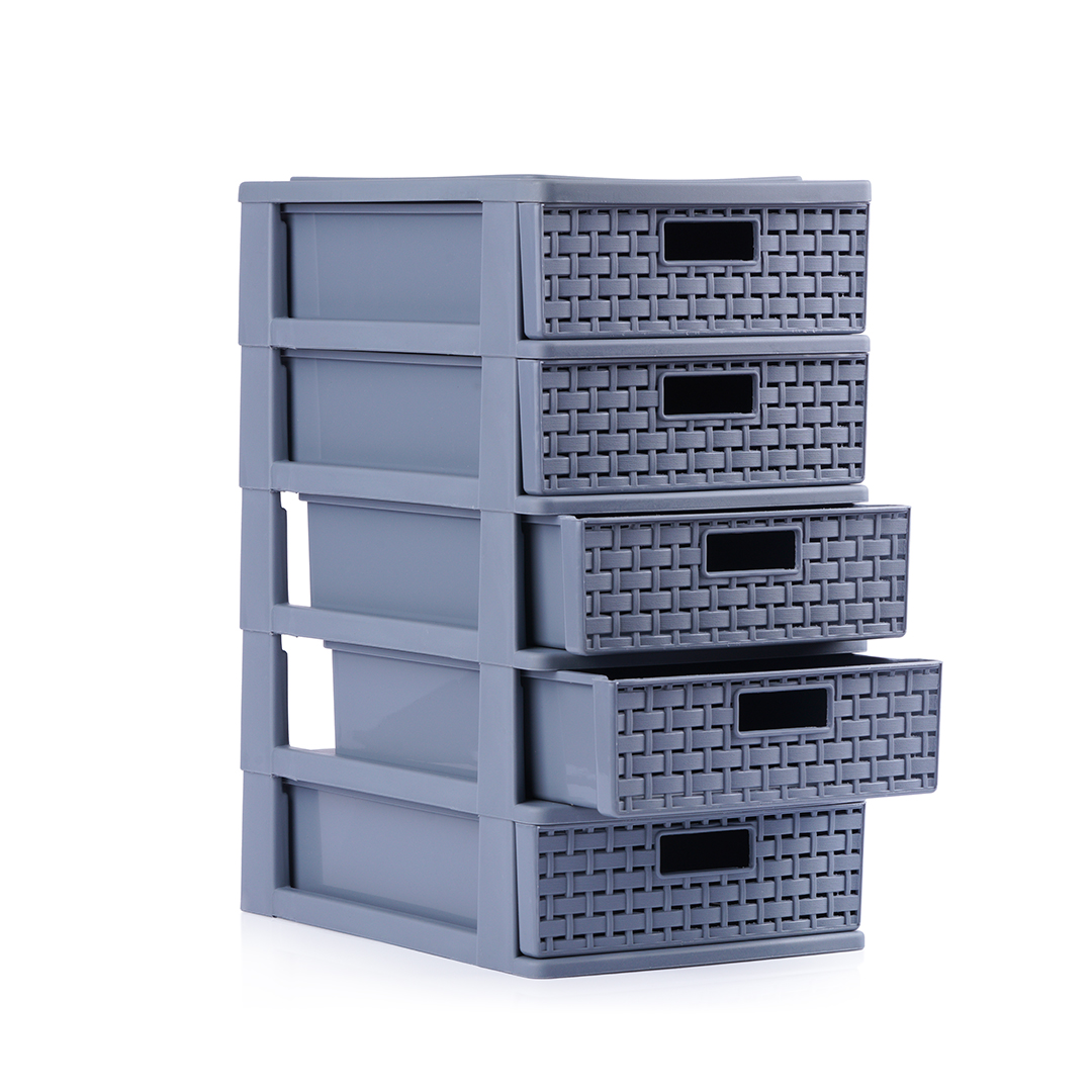 أدراج راتان 5 طبقات