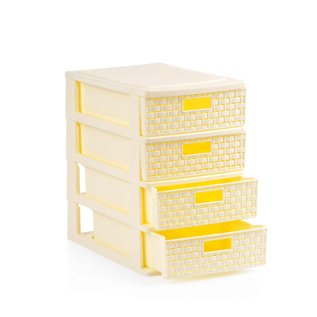 أدراج راتان 4 طبقات