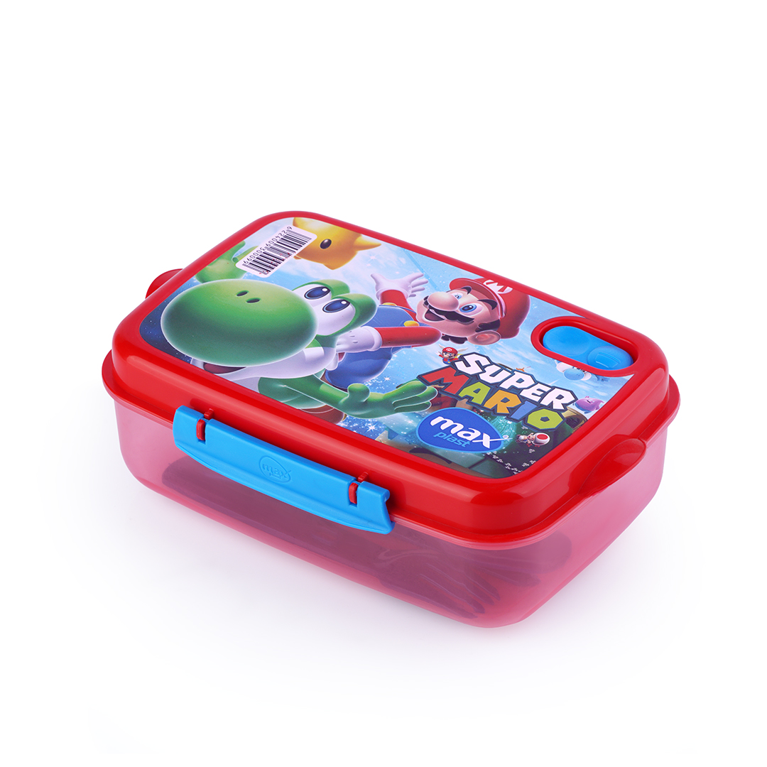 تريندي لانش بوكس معلقة + شوكة - الصورة 2