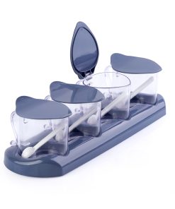 طقم بهارات مع حامل (مجموعة 4)