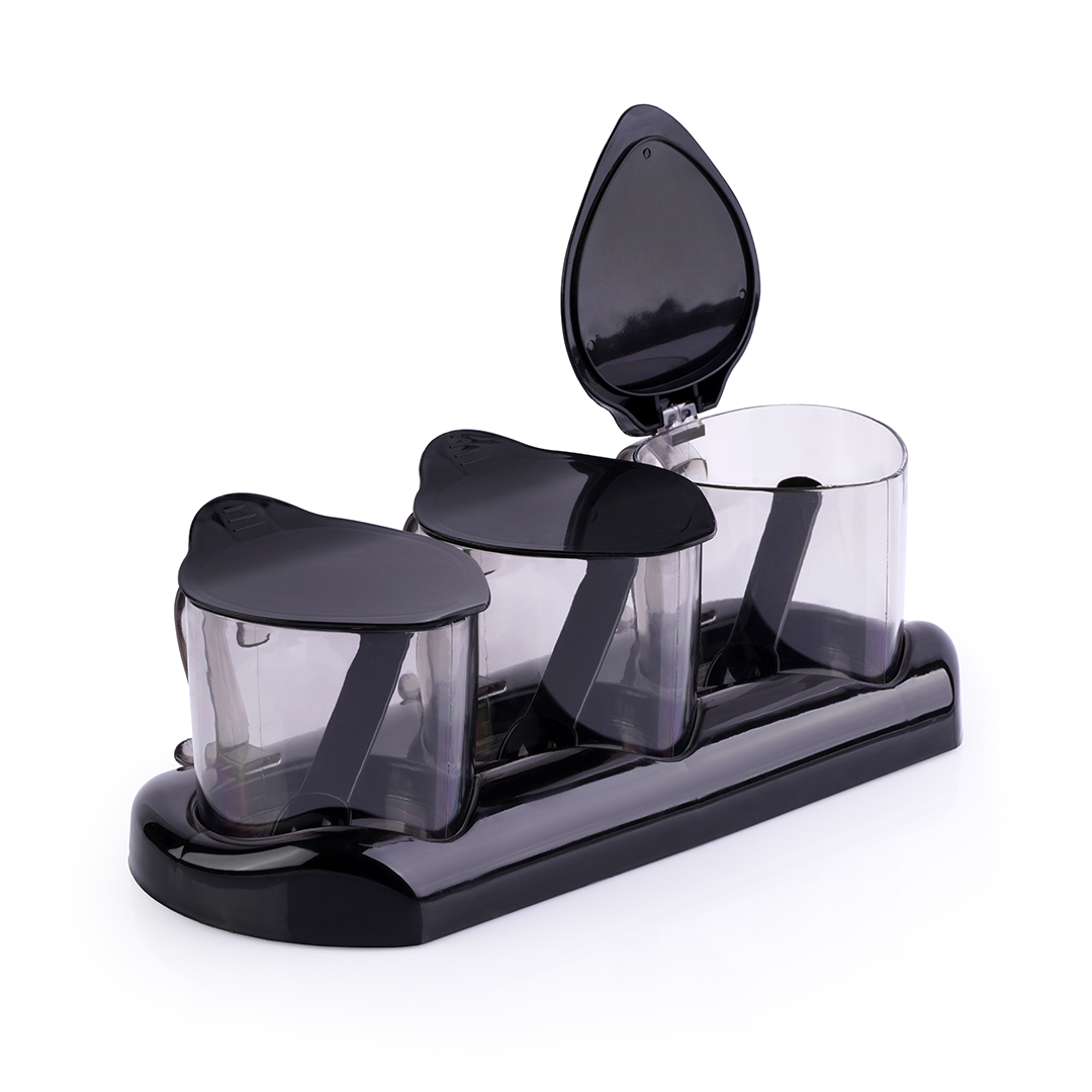 طقم بهارات مع حامل (مجموعة 3)