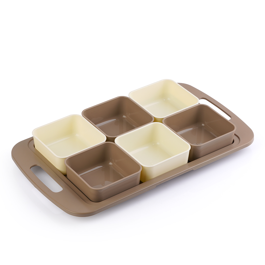 صنية تقديم تسالي