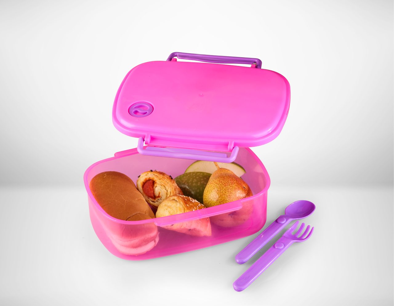 لانش بوكس مع شوكة وسكينة - الصورة 4