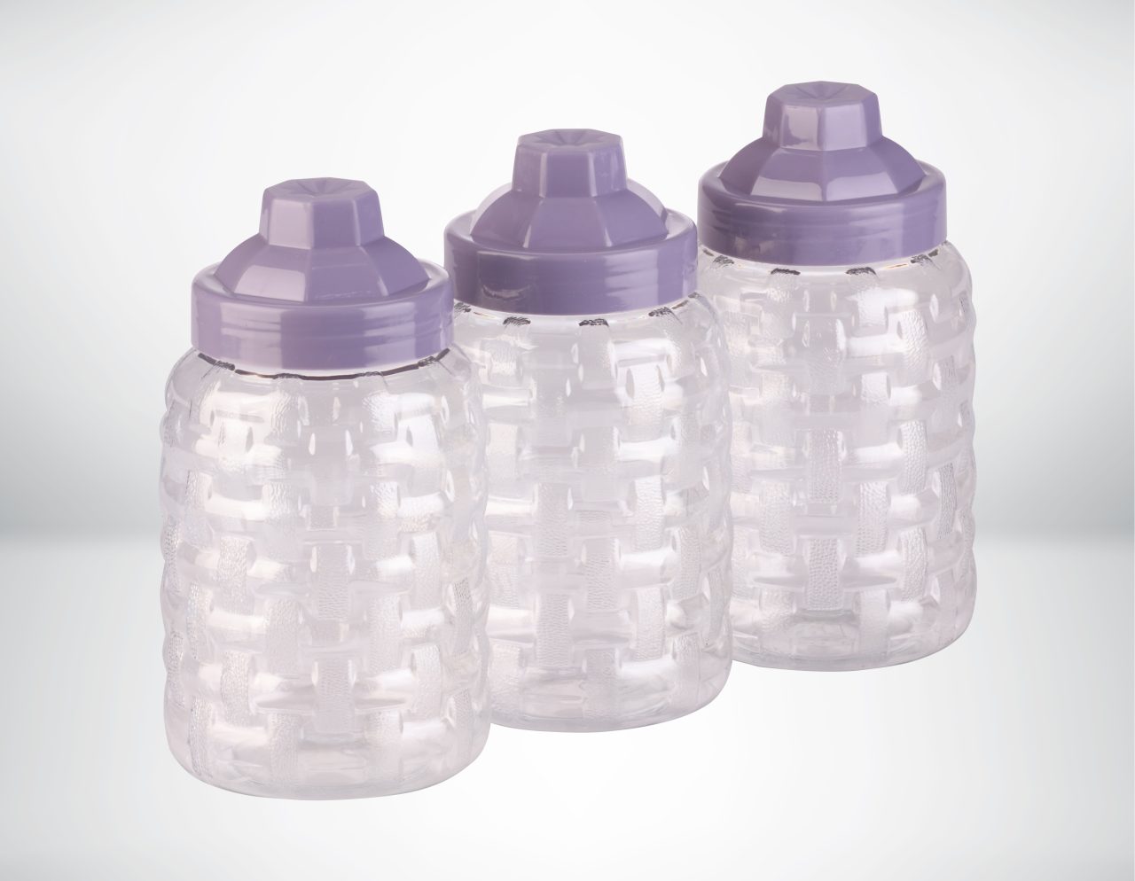 برطمان راتان 3 قطع سعة 540 مل - الصورة 6