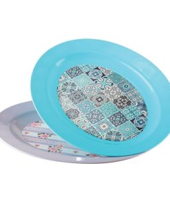 طبق بلاستيك مدور