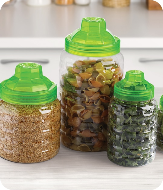 برطمان راتان 2 قطعه /1.5 لتر - الصورة 2