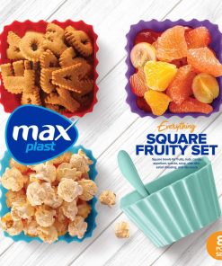 طقم فروتي مربع 4 قطع