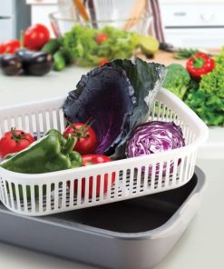 Alternative view of طبق مع مصفاية مستطيل